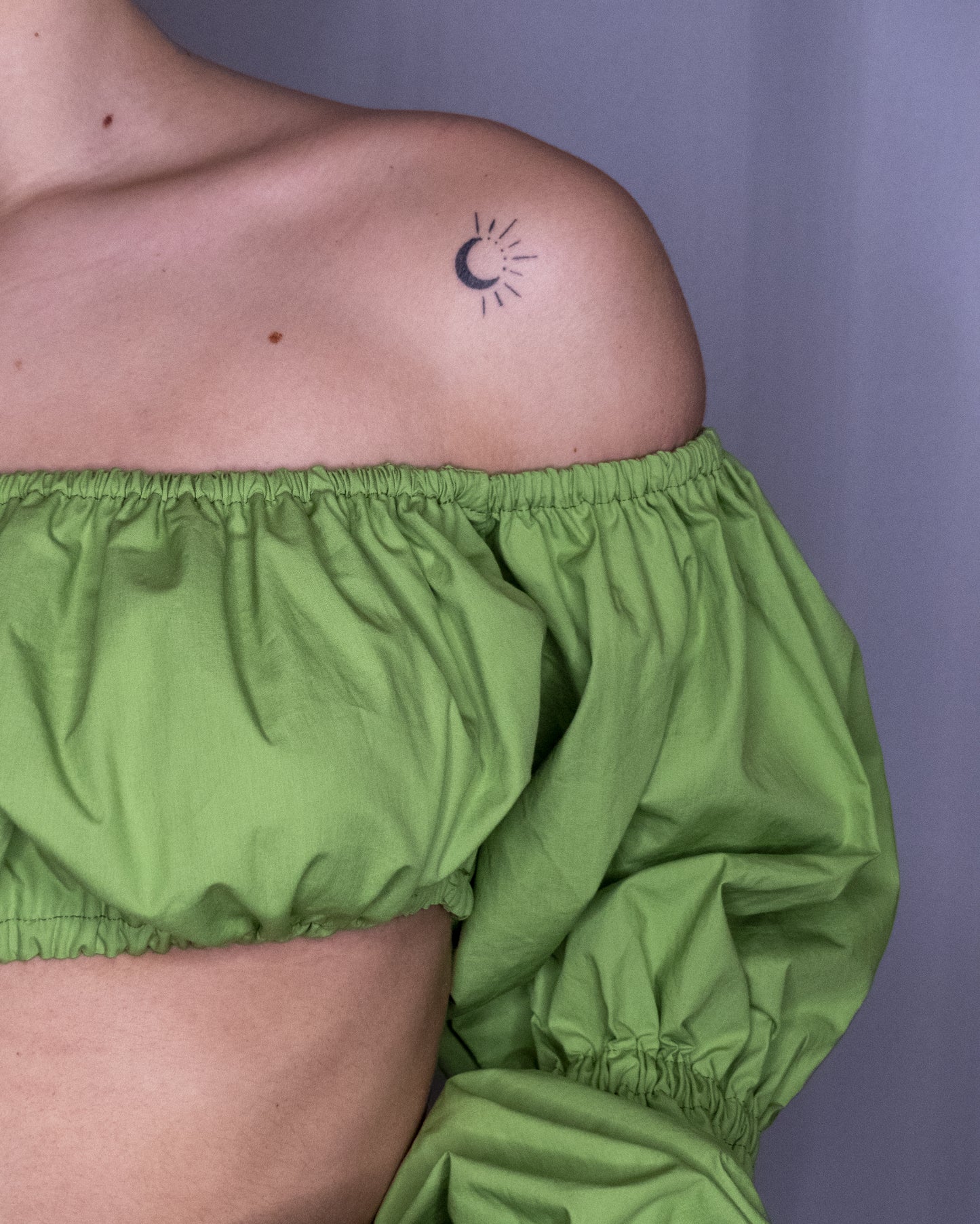 Top A Fascia Verde