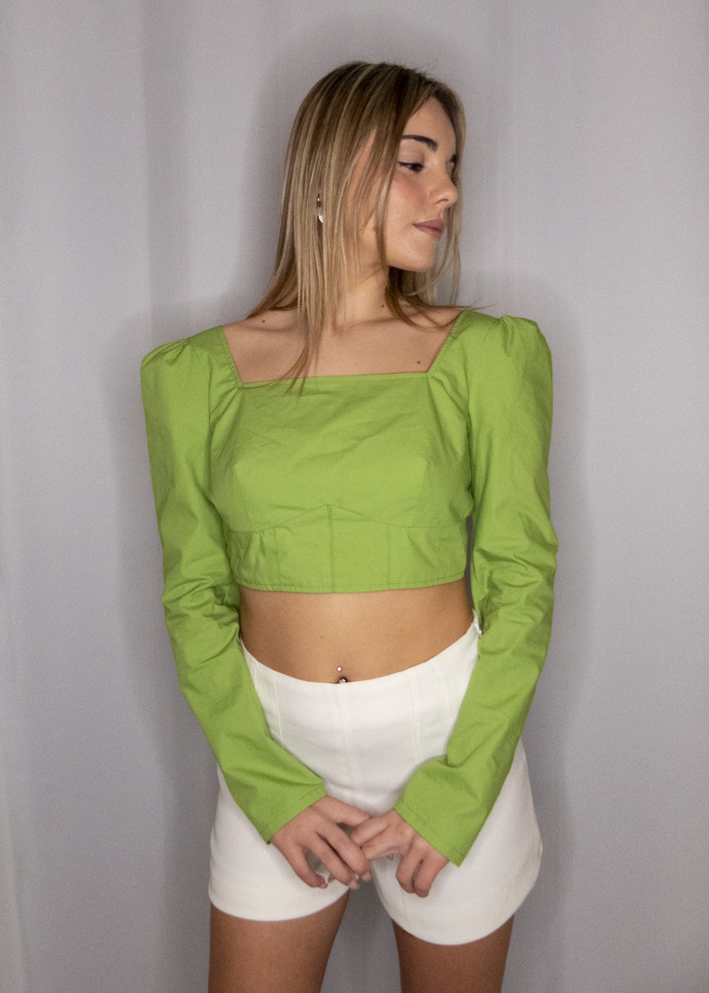 Top Fiocco Verde
