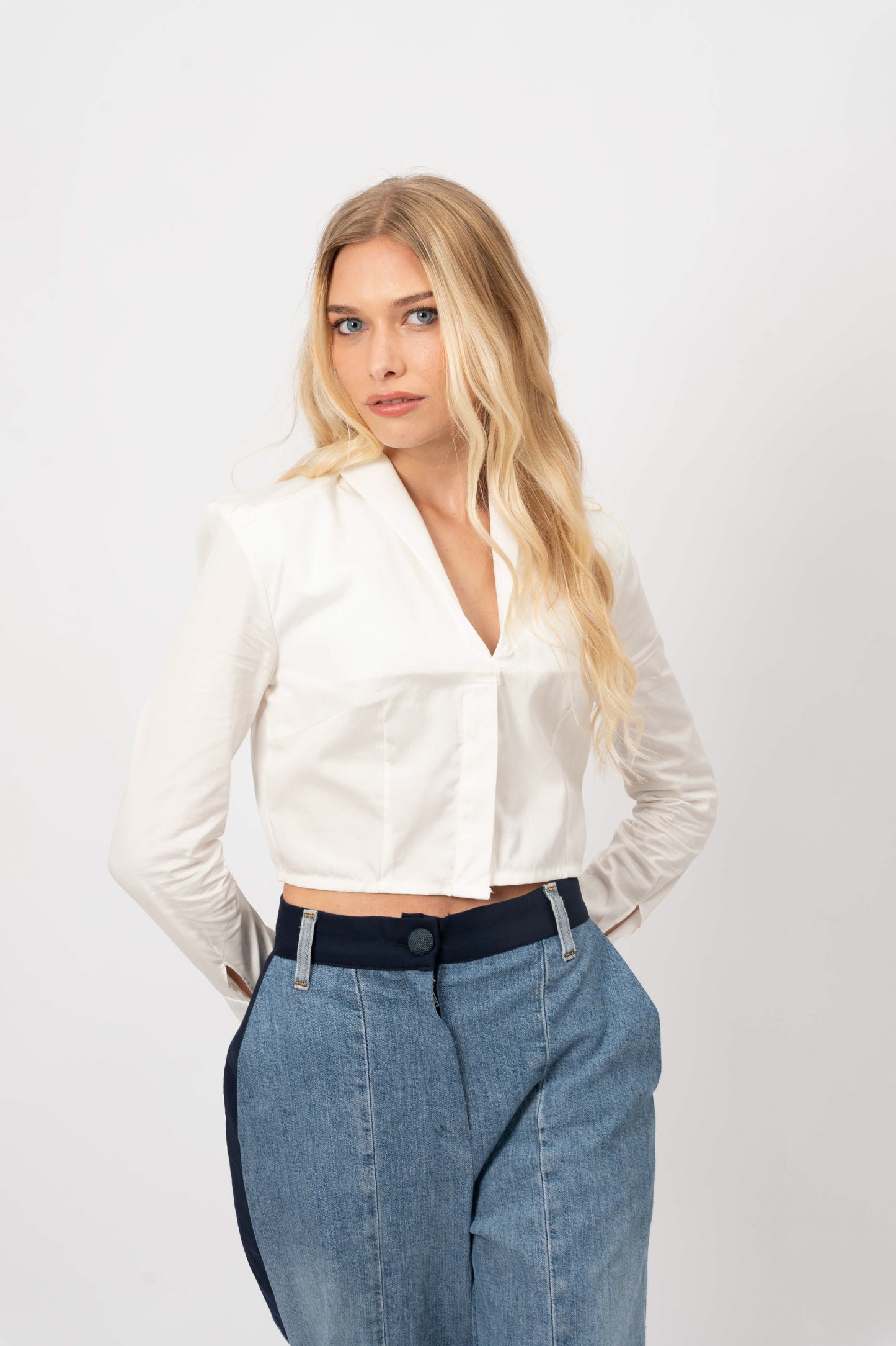 Camicia crop