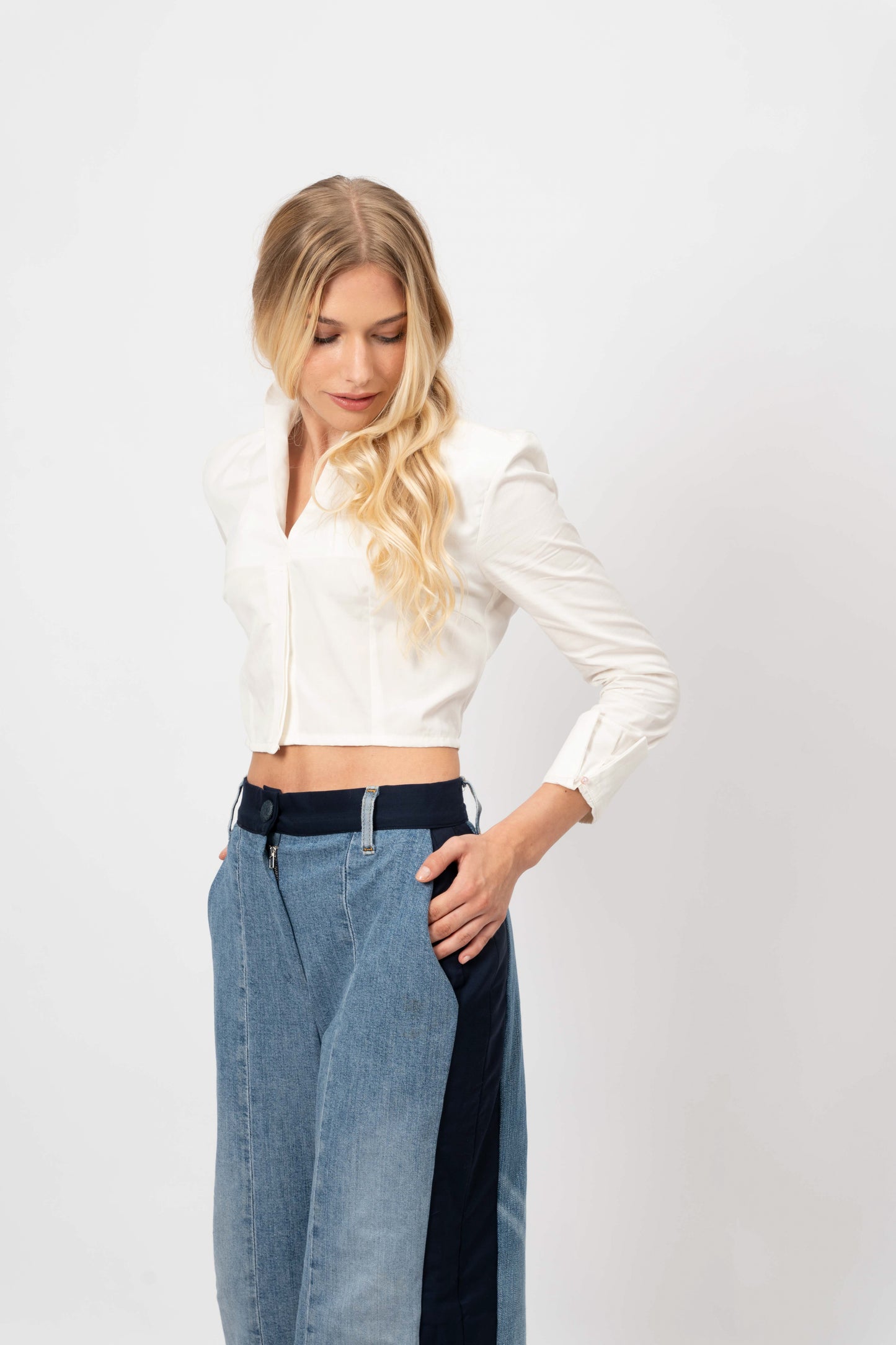 Camicia crop